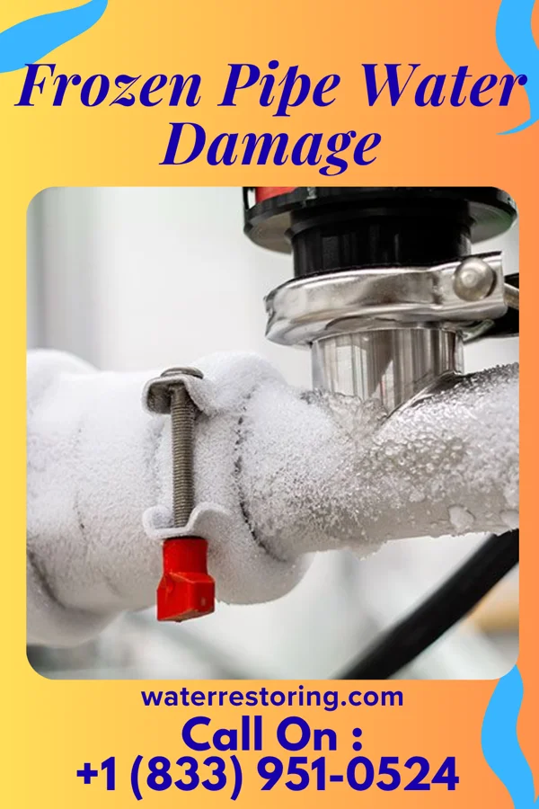 Frozen Pipe Water Damage in Fairview, PA